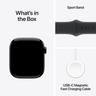 Miniatuurafbeelding van Apple Watch S10 GPS 42mm Alu Black