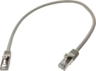 Thumbnail image of Patch Cable RJ45 S/FTP Cat6 0.5m Grey