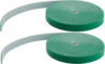 Miniatuurafbeelding van Klittenband kabelb. rol 15000mm groen 2x