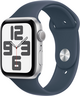 Anteprima di Apple Watch SE 2023 GPS 44mm all. argen.