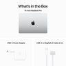 Vista previa de MacBook Pro 14 Apple M3 8 GB/1 TB plata