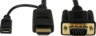 Widok produktu Kabel StarTech HDMI - VGA 1,8 m w pomniejszeniu