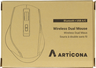 Thumbnail image of ARTICONA Dual Bluetooth + USB-A/C Mouse