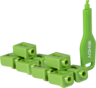 Thumbnail image of SFP Port Blocker Green 10x + 1 Key