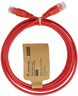 Vista previa de Cable patch RJ45 U/UTP Cat6a 0,5 m rojo