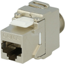 Miniatuurafbeelding van Keystone Jack 1x RJ45 STP Cat6a