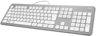 Hama KC-700 Tastatur silber/weiß Vorschau