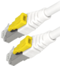 Miniatura obrázku Patch kabel RJ45 S/FTP Cat6a 1m bílý