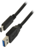 Miniatuurafbeelding van Delock USB Type-C - A Cable 1m