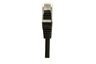 Aperçu de Câble patch RJ45 S/FTP Cat6 noir 10 m