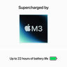 Vista previa de MacBook Pro 14 Apple M3 8 GB/1 TB plata