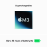 Aperçu de Apple MacBook Air 13 M3 8/512 Go, minuit