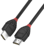 Miniatuurafbeelding van Cable HDMI(A)/m-HDMI(A)/m 0.5m Black