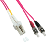 Thumbnail image of FO Duplex Patch Cable LC-ST 50µ 2m