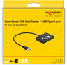 Thumbnail image of Delock XQD / SD / Micro SD Card Reader