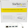 Vista previa de Hub USB3.0 StarTech 3 puert.+Gb Ethernet