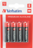Miniatuurafbeelding van Verbatim LR6 Alkaline Battery 4-pack
