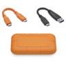 Widok produktu LaCie Rugged USB-C 500GB SSD w pomniejszeniu