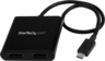 Miniatuurafbeelding van Adapter USB Type-C/m - 2x HDMI/f