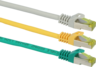 Thumbnail image of Patch Cable RJ45 S/FTP Cat6a 0.5m Grey