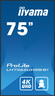 Thumbnail image of iiyama ProLite LH7565UHSB-B1 Display
