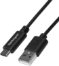 Imagem em miniatura de Cabo USB 2.0 m.(C)-m.(A) 1m preto