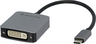 Miniatuurafbeelding van Adapter USB C/m - DVI-I/f 0.15m