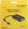 Thumbnail image of Delock Mini DP - DP/DVI-D/HDMI Adapter