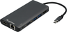 Miniatuurafbeelding van Adapter USB-C - HDMI/DP/RJ45/USB/SD