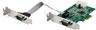 Miniatuurafbeelding van StarTech 2-Port Seriell RS232 PCIe Karte