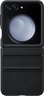 Miniatuurafbeelding van Samsung Z Flip5 Flap Leather Case Black