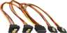 Thumbnail image of Power Adapter SATA/m - 4x SATA/f 0.3m