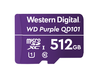 Miniatuurafbeelding van WD Purple SC QD101 512GB microSDXC