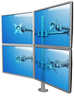 Dataflex Viewmate Quattro Tischhalterung Vorschau