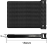 Thumbnail image of Hook-and-Loop Cable Ties 150mm Black 20x