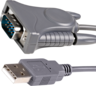 Thumbnail image of Adapter DB9+DB25/m - USB-A/m 0.9m