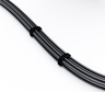 Miniatuurafbeelding van Hook-and-Loop Cable Tie Roll 25m Black