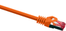 Aperçu de Câble patch RJ45 S/FTP Cat6 20 m, orange