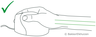 Miniatuurafbeelding van Bakker Evoluent 4 Vertical Mouse S Right
