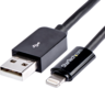 Miniatuurafbeelding van Cable USB 2.0 A/m-Lightning/m 3m