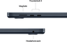 Thumbnail image of Apple MacBook Air 15 M4 16/256GB Midn.