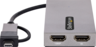 Thumbnail image of Adapter USB-A+C/m - 2x HDMI/f