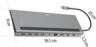 Thumbnail image of Hama USB-C - 2xHDMI+DP Dock