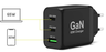 Miniatura obrázku Nabíječka Port 65W 2x USB C / USB A GaN