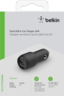 Thumbnail image of Belkin Dual USB-A Car Charger