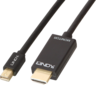Thumbnail image of LINDY Mini DisplayPort - HDMI Cable 2m