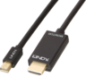 Thumbnail image of LINDY Mini DisplayPort - HDMI Cable 2m