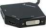 Miniatuurafbeelding van Articona Mini-DP-HDMI/DVI-D/VGA Adapter