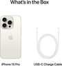 Apple iPhone 15 Pro 1 TB fehér előnézet