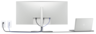 Thumbnail image of Dell UltraSharp U4025QW Curved Monitor